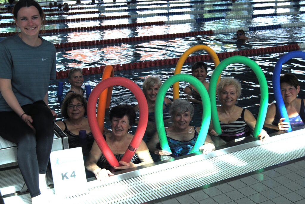 Schwimmen - Aquafitness Bewegung im Wasser